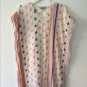 Multicolored Beach Cover Up